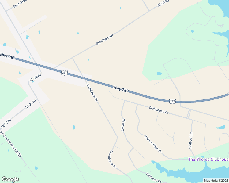 map of restaurants, bars, coffee shops, grocery stores, and more near 9525 U.S. 287 in Corsicana