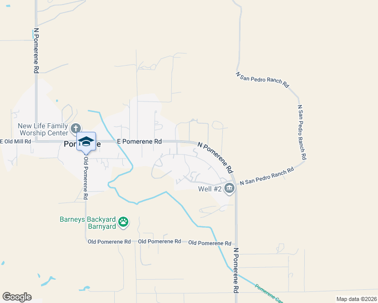 map of restaurants, bars, coffee shops, grocery stores, and more near 1038 East Sonora Verde Drive in Benson