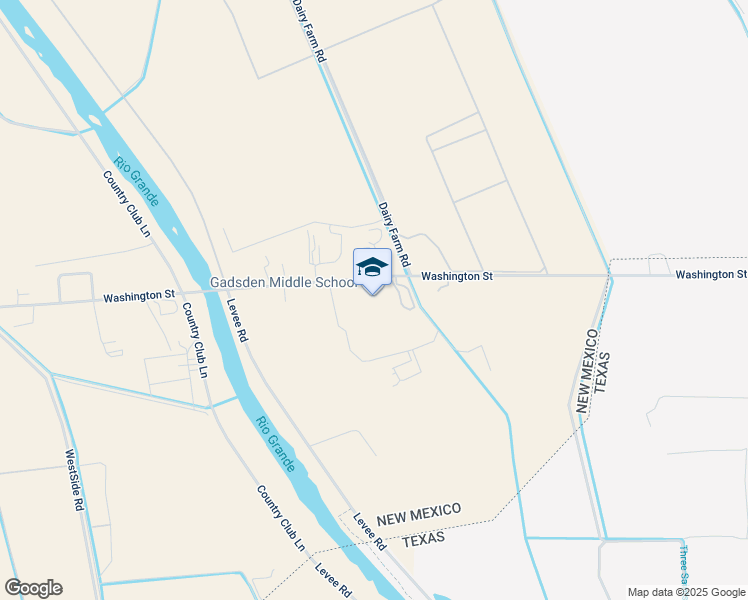 map of restaurants, bars, coffee shops, grocery stores, and more near 1301 Washington Street in Anthony