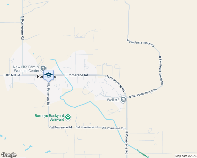 map of restaurants, bars, coffee shops, grocery stores, and more near 1038 East Sonora Verde Drive in Benson