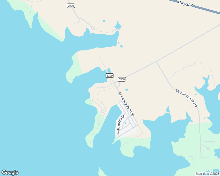 map of restaurants, bars, coffee shops, grocery stores, and more near 312 Southeast County Road 3300 in Kerens