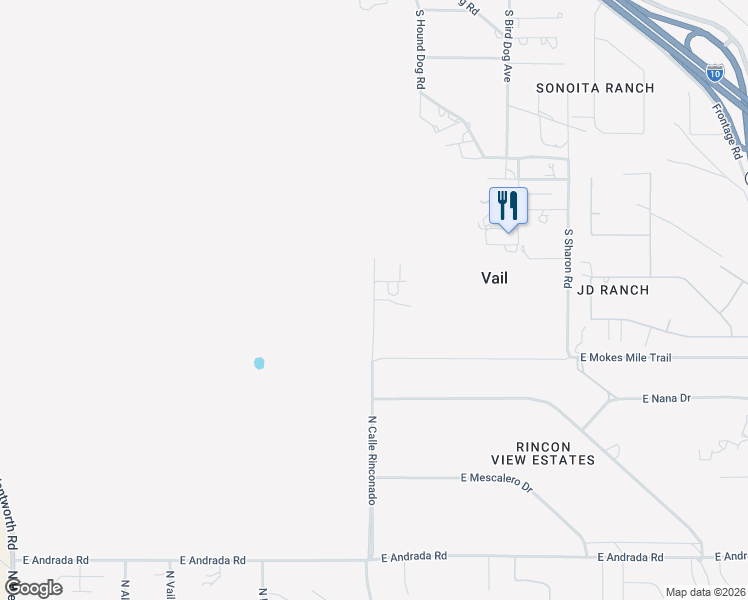 map of restaurants, bars, coffee shops, grocery stores, and more near 1973 North Calle Rinconado in Vail