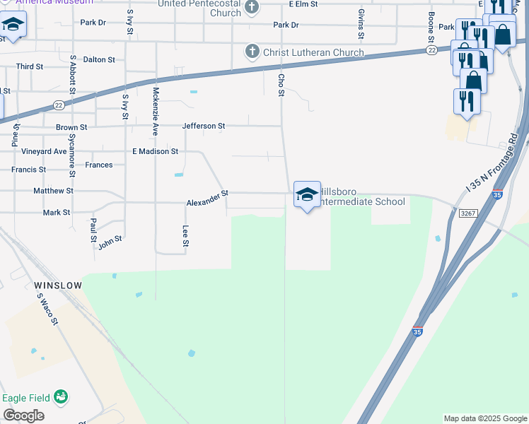 map of restaurants, bars, coffee shops, grocery stores, and more near 420 Stoneridge Drive in Hillsboro