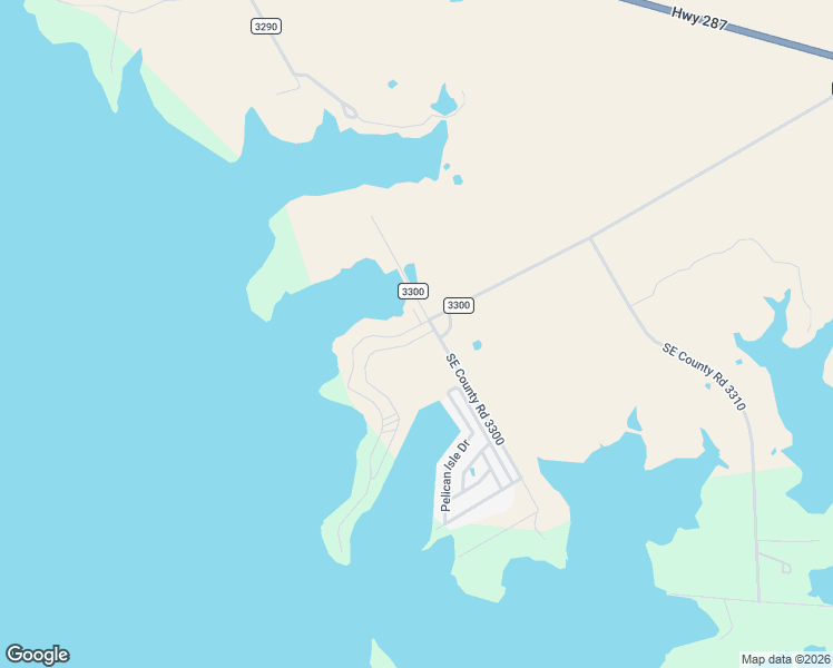 map of restaurants, bars, coffee shops, grocery stores, and more near 312 Southeast County Road 3300 in Kerens