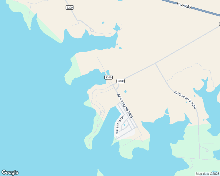 map of restaurants, bars, coffee shops, grocery stores, and more near 312 Southeast County Road 3300 in Kerens