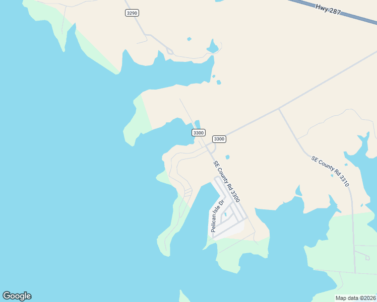 map of restaurants, bars, coffee shops, grocery stores, and more near 312 Southeast County Road 3300 in Kerens