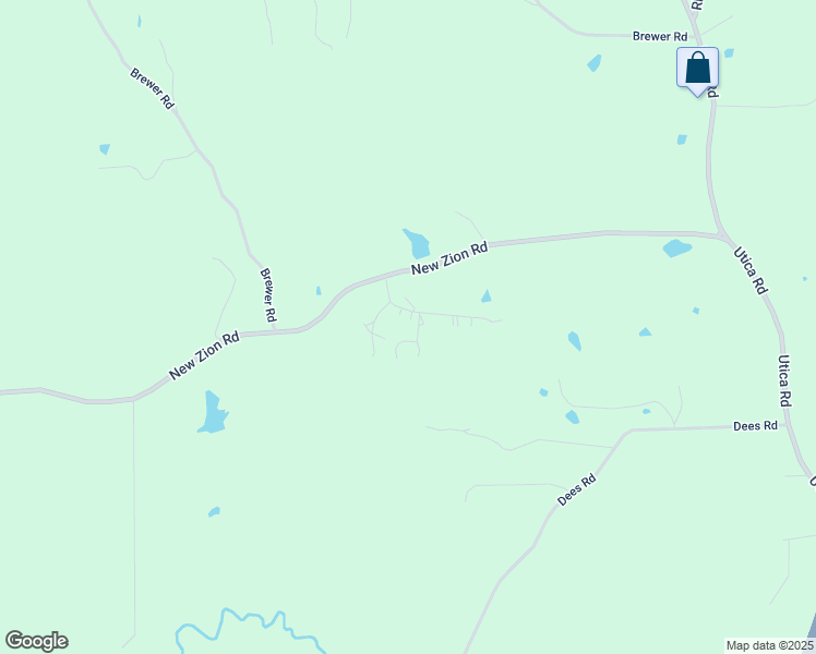 map of restaurants, bars, coffee shops, grocery stores, and more near 1002 Little Creek Drive in Crystal Springs