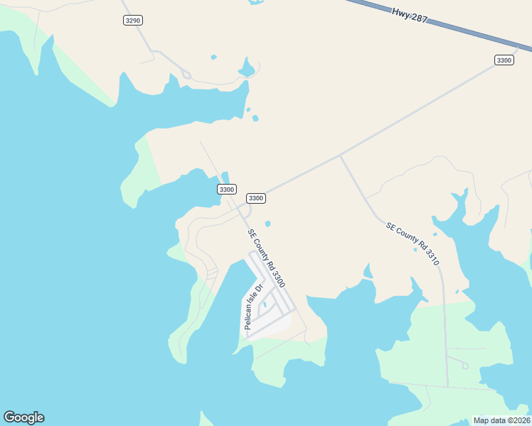 map of restaurants, bars, coffee shops, grocery stores, and more near 312 Southeast County Road 3300 in Kerens