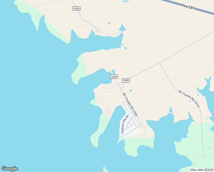 map of restaurants, bars, coffee shops, grocery stores, and more near 312 Southeast County Road 3300 in Kerens