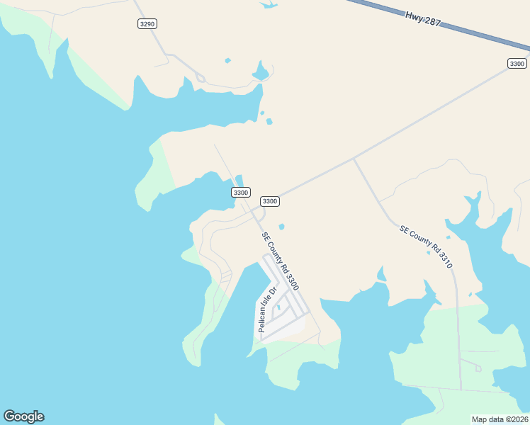 map of restaurants, bars, coffee shops, grocery stores, and more near 312 Southeast County Road 3300 in Kerens