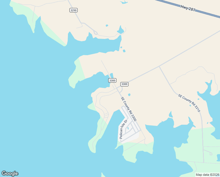 map of restaurants, bars, coffee shops, grocery stores, and more near 312 Southeast County Road 3300 in Kerens