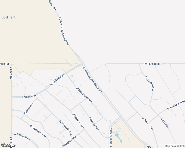 map of restaurants, bars, coffee shops, grocery stores, and more near 15920 West Fannin Road in Tucson