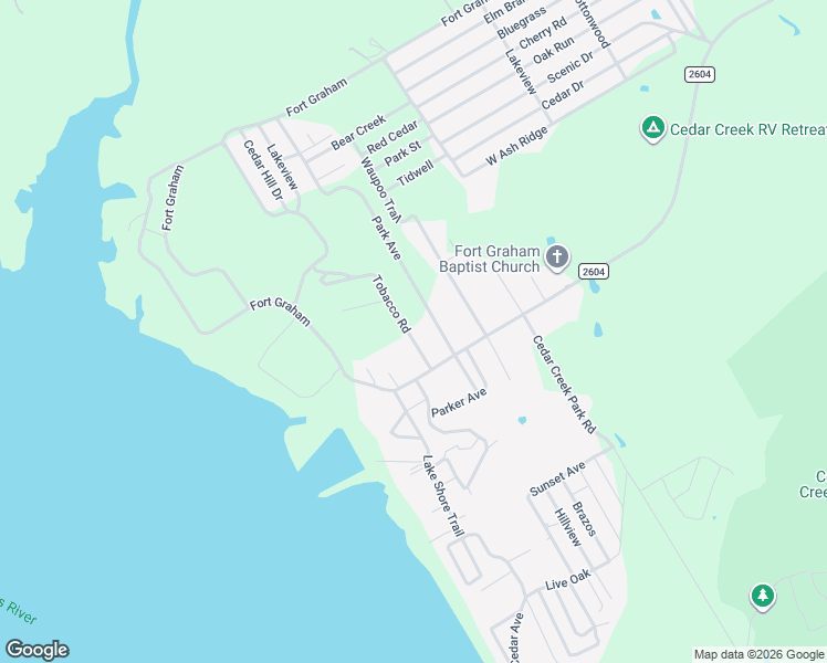 map of restaurants, bars, coffee shops, grocery stores, and more near 122 Tobacco Road in Whitney