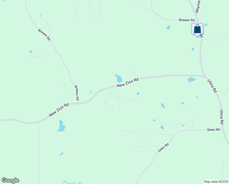 map of restaurants, bars, coffee shops, grocery stores, and more near 1002 Little Creek Drive in Crystal Springs