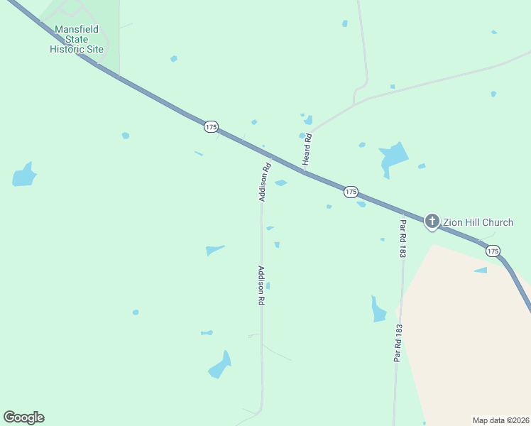 map of restaurants, bars, coffee shops, grocery stores, and more near 175 Addison Road in Mansfield