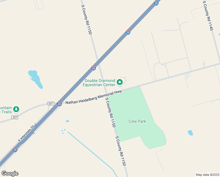 map of restaurants, bars, coffee shops, grocery stores, and more near 1801-1991 South County Road 1150 in Midland