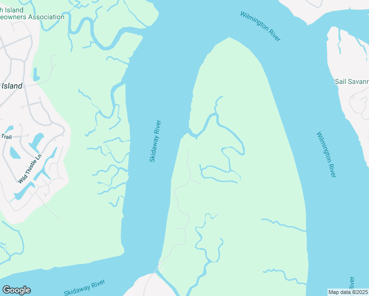 map of restaurants, bars, coffee shops, grocery stores, and more near 35 Modena Island Drive in Savannah