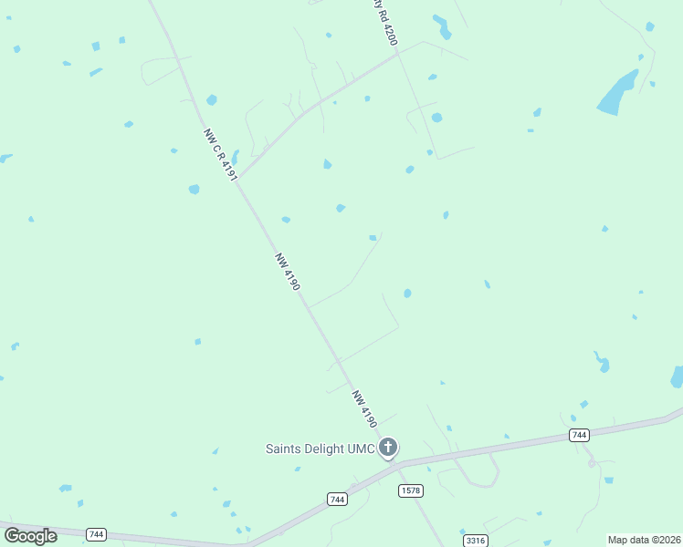 map of restaurants, bars, coffee shops, grocery stores, and more near 2988 Northwest County Road 4190 in Frost