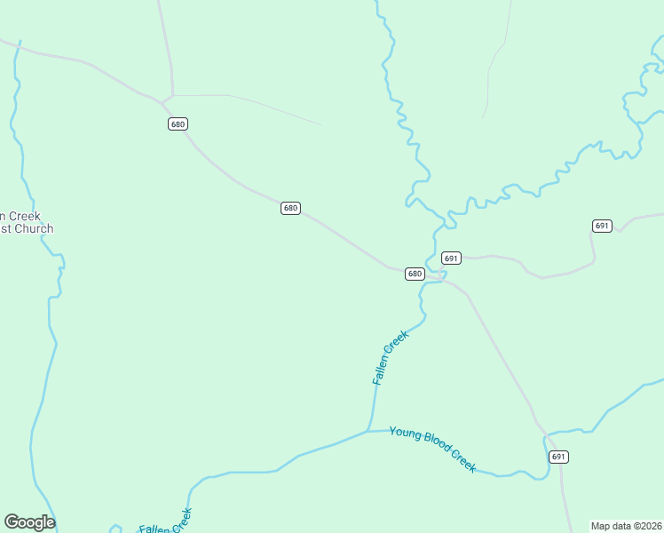 map of restaurants, bars, coffee shops, grocery stores, and more near County Road 680 in Quitman