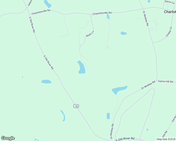 map of restaurants, bars, coffee shops, grocery stores, and more near 410 Charlotteville Road in Uvalda