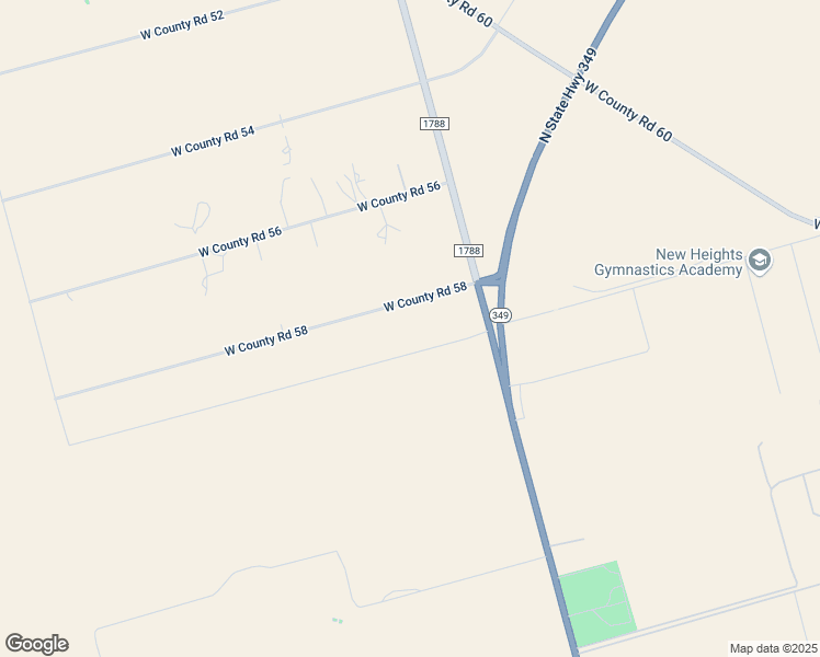 map of restaurants, bars, coffee shops, grocery stores, and more near 11605 West County Road 58 in Midland