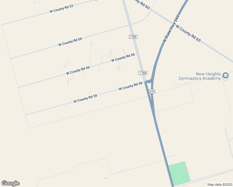 map of restaurants, bars, coffee shops, grocery stores, and more near 11605 West County Road 58 in Midland