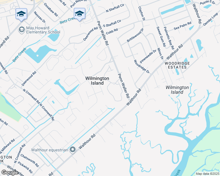 map of restaurants, bars, coffee shops, grocery stores, and more near 920 Trafford Lane in Wilmington Island