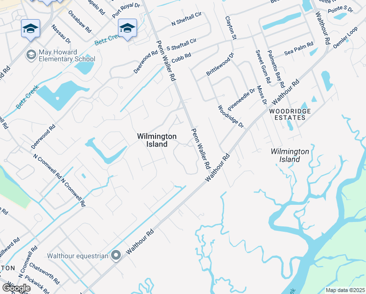 map of restaurants, bars, coffee shops, grocery stores, and more near 920 Trafford Lane in Wilmington Island