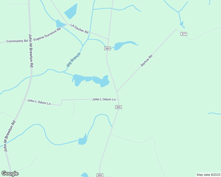 map of restaurants, bars, coffee shops, grocery stores, and more near 3251 Beards Creek Church Road in Glennville