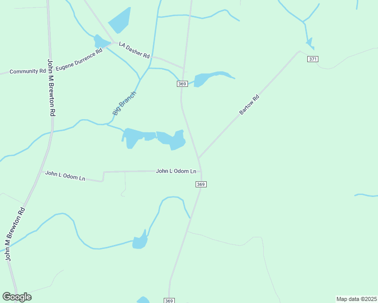 map of restaurants, bars, coffee shops, grocery stores, and more near 3251 Beards Creek Church Road in Glennville