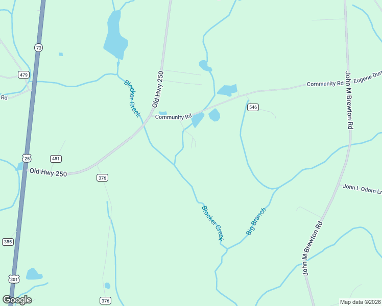 map of restaurants, bars, coffee shops, grocery stores, and more near 1431 Community Road in Glennville