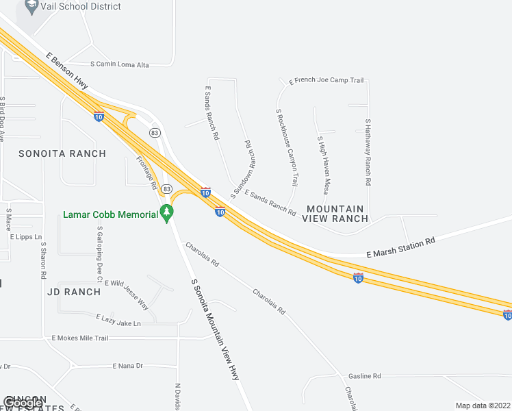 map of restaurants, bars, coffee shops, grocery stores, and more near 14550 East Sands Ranch Road in Vail