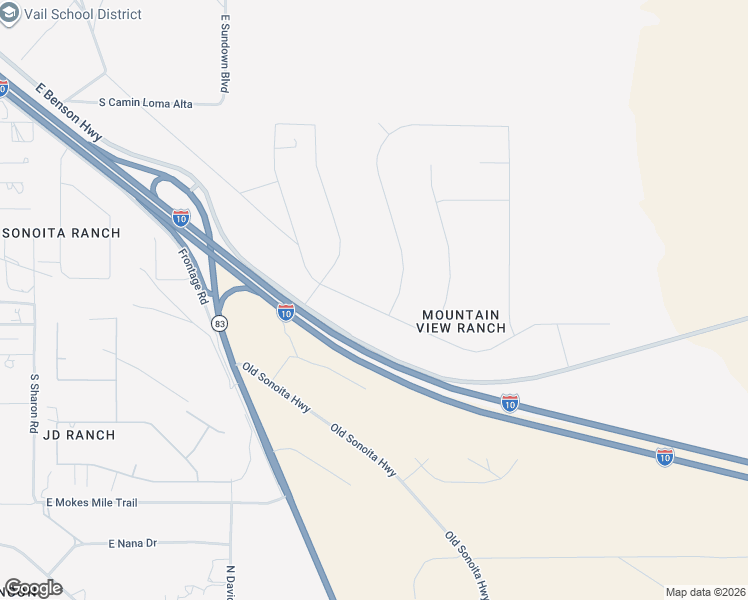 map of restaurants, bars, coffee shops, grocery stores, and more near 14569 East Sands Ranch Road in Vail