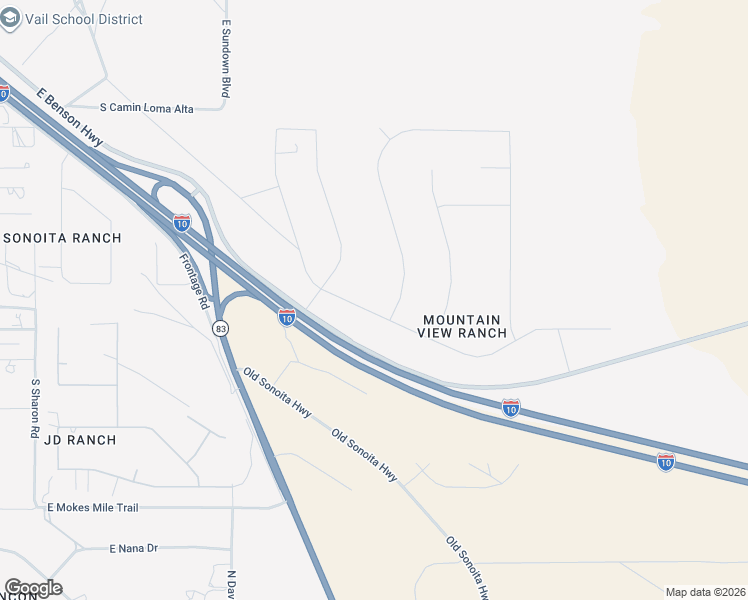 map of restaurants, bars, coffee shops, grocery stores, and more near 14569 East Sands Ranch Road in Vail