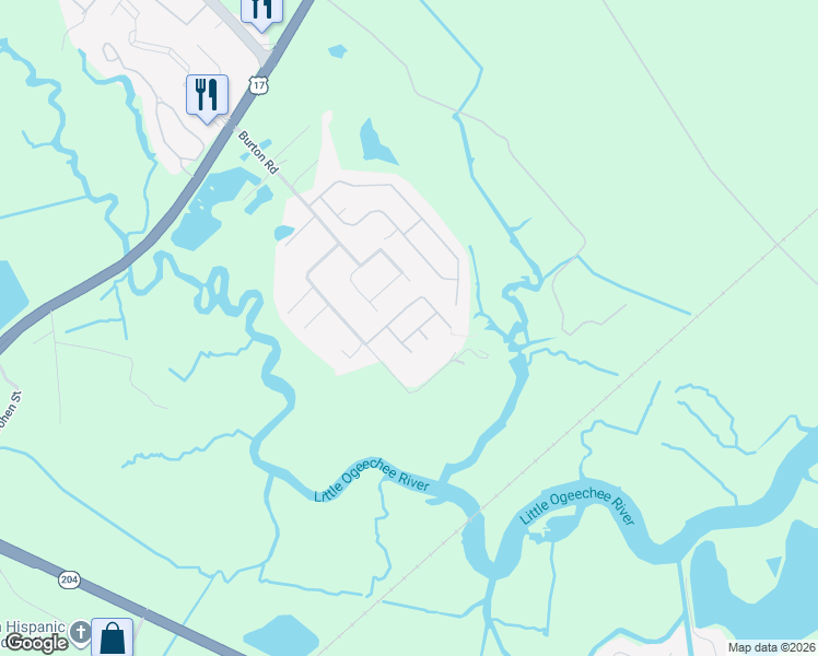 map of restaurants, bars, coffee shops, grocery stores, and more near 110 Wall Street in Savannah