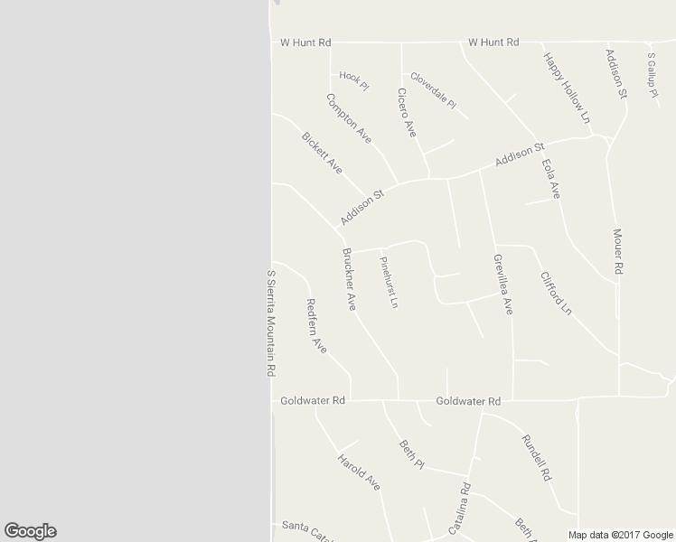 map of restaurants, bars, coffee shops, grocery stores, and more near 13400 Bruckner Avenue in Tucson