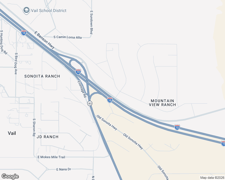 map of restaurants, bars, coffee shops, grocery stores, and more near 14470 East Sands Ranch Road in Vail