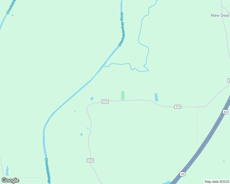 map of restaurants, bars, coffee shops, grocery stores, and more near 1036 County Road 111 in Shubuta
