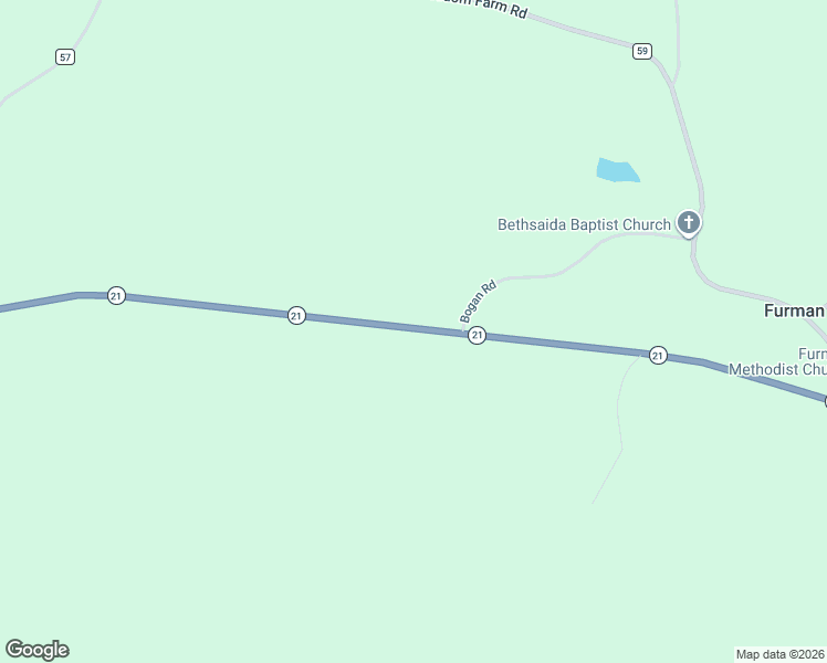 map of restaurants, bars, coffee shops, grocery stores, and more near in Furman