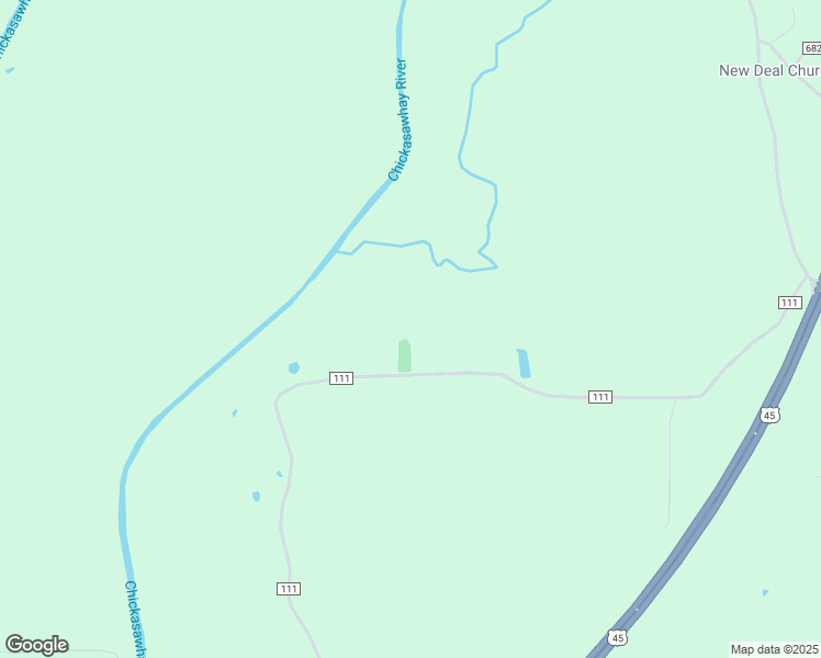 map of restaurants, bars, coffee shops, grocery stores, and more near 1036 County Road 111 in Shubuta