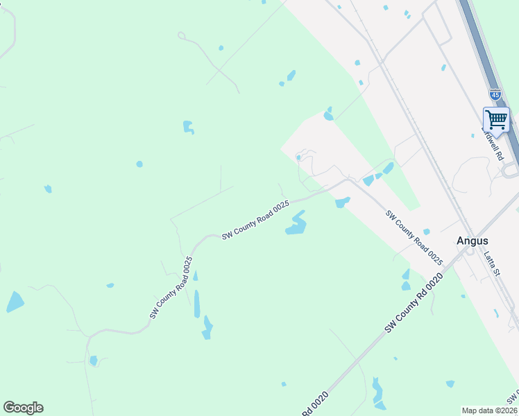 map of restaurants, bars, coffee shops, grocery stores, and more near 2135 Southwest County Road 0025 in Corsicana