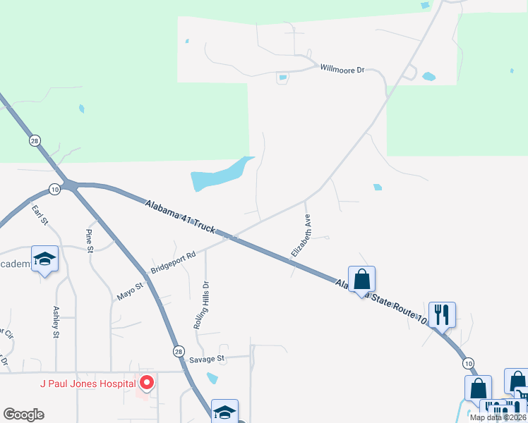 map of restaurants, bars, coffee shops, grocery stores, and more near 107-115 Bridgeport Road in Camden