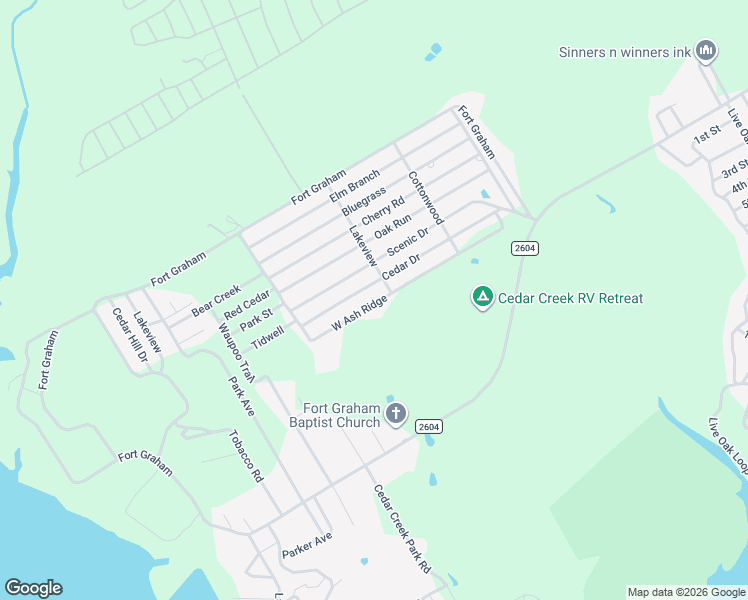map of restaurants, bars, coffee shops, grocery stores, and more near 227 West Ash Ridge in Whitney