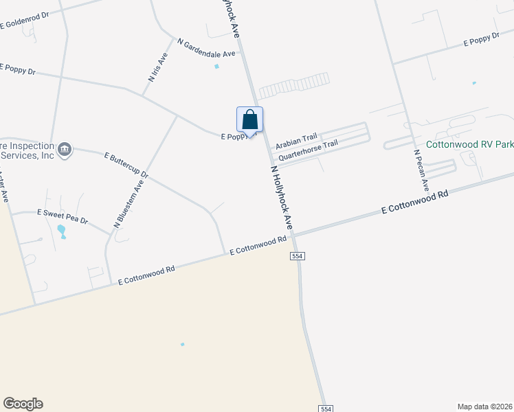 map of restaurants, bars, coffee shops, grocery stores, and more near 14501 North Hollyhock Avenue in Gardendale