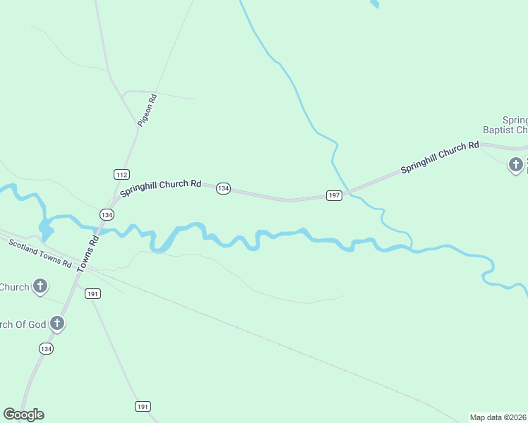 map of restaurants, bars, coffee shops, grocery stores, and more near 963 Springhill Church Road in Alamo