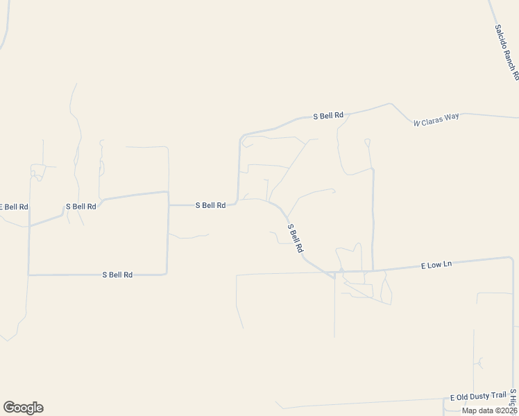 map of restaurants, bars, coffee shops, grocery stores, and more near 13510 East Bell Road in Benson