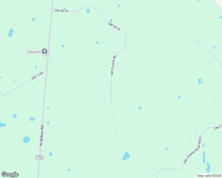 map of restaurants, bars, coffee shops, grocery stores, and more near Southwest County Road in Navarro County