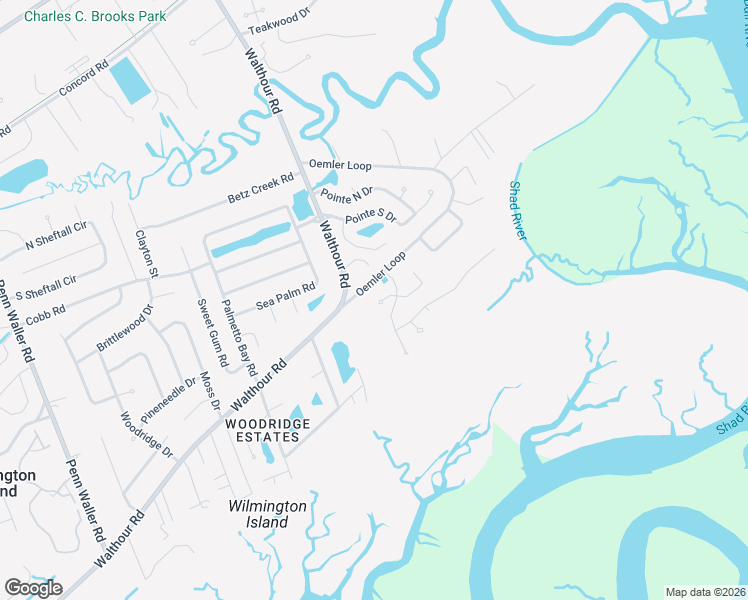 map of restaurants, bars, coffee shops, grocery stores, and more near 8 Brevard Court in Savannah