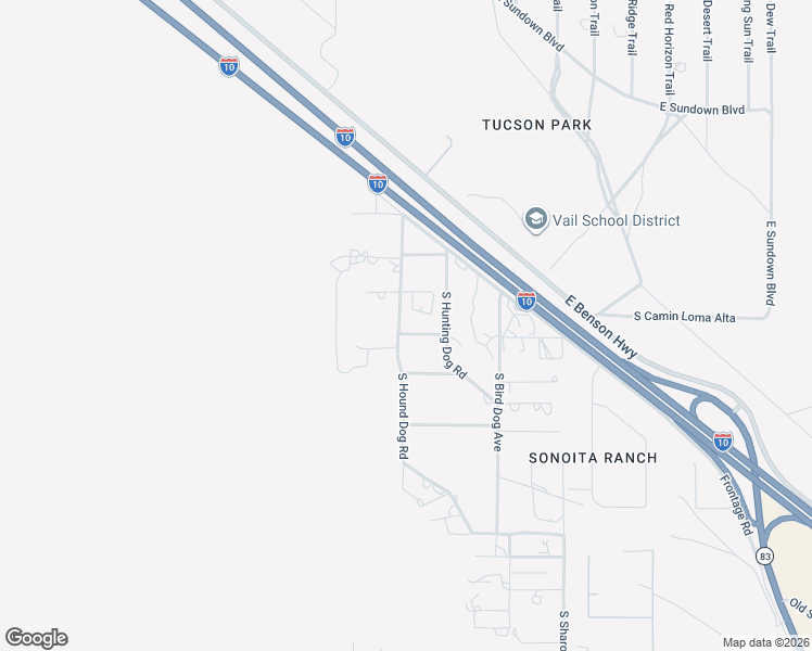 map of restaurants, bars, coffee shops, grocery stores, and more near 13326 South Hound Dog Road in Vail