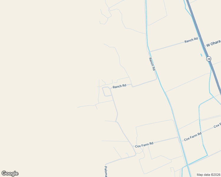 map of restaurants, bars, coffee shops, grocery stores, and more near 1072 Ranch Road in Anthony